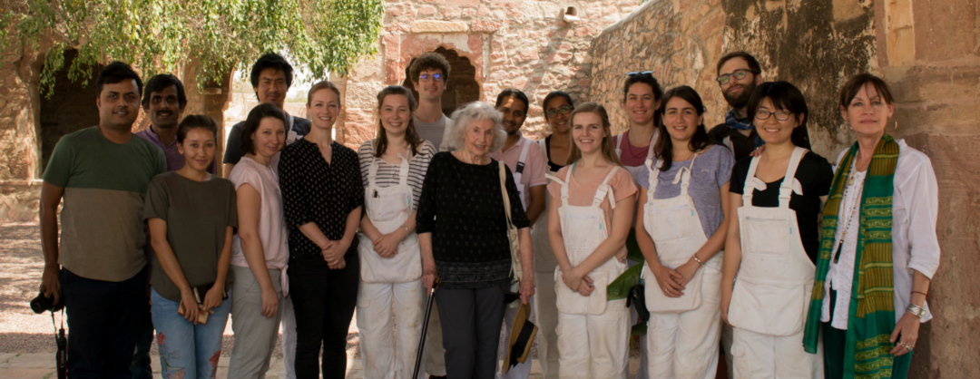 Elizabeth Moynihan Visits the Leon Levy Foundation Center for Conservation Studies at Nagaur, India